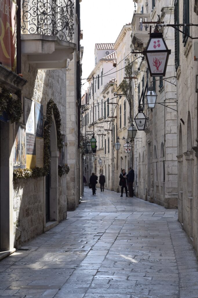 Alleys in Dubrovnik