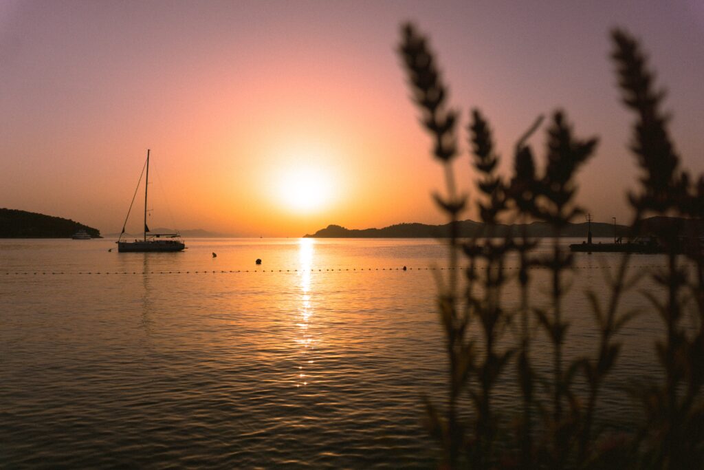 sunsets in Dubrovnik