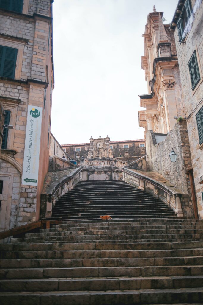 The gorgeous Jesuits stairs