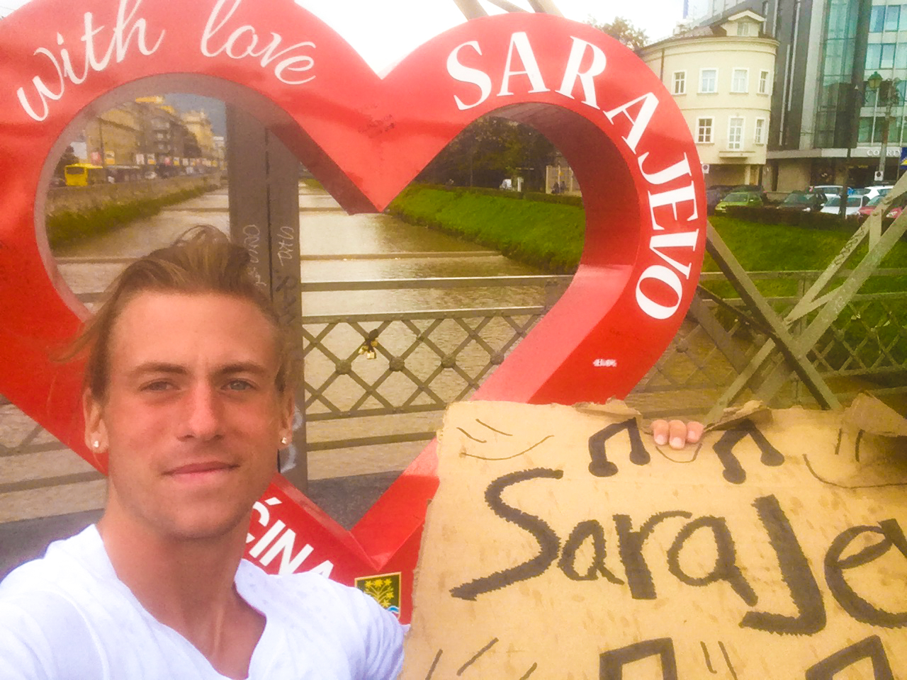 Hitchhiking to Sarajevo, cheap travel