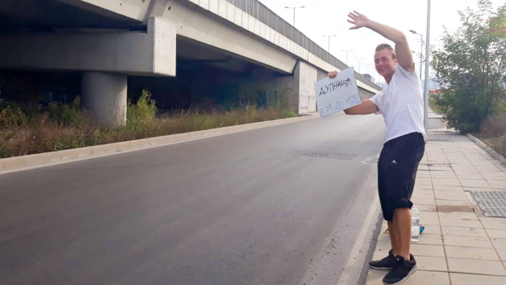 Hitchhike was a must for how to save money while traveling