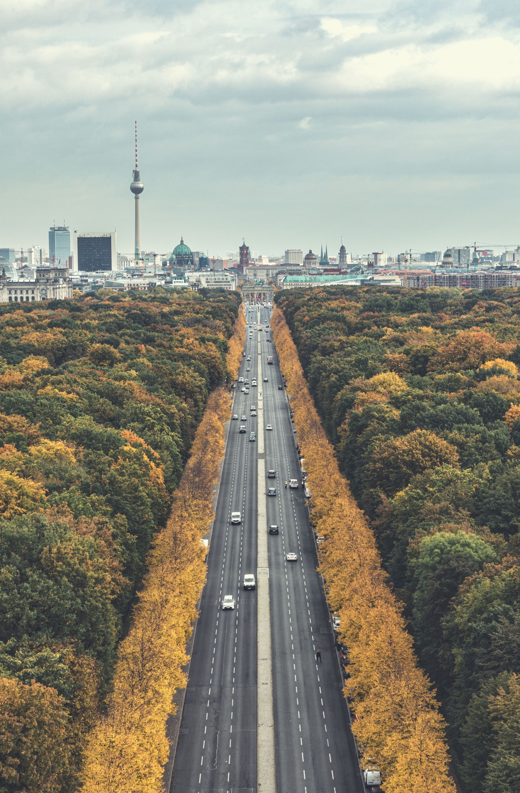 Tourists in Berlin