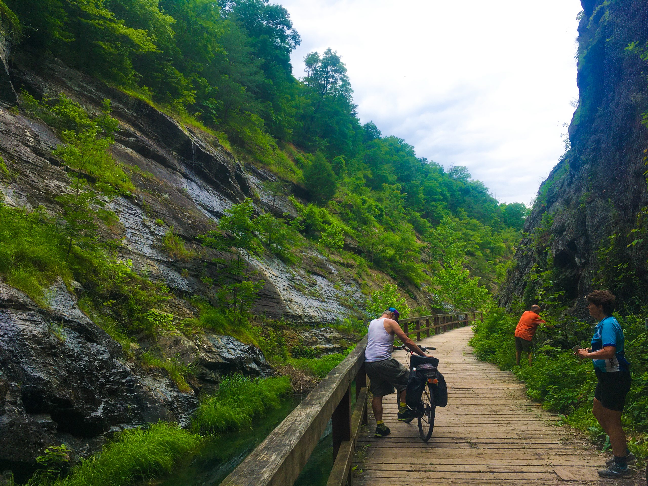 Paw Paw Tunnel bike vacation