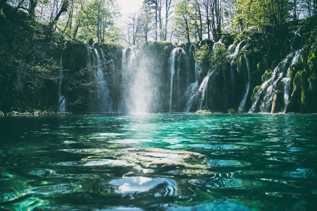 Oklahoma hiking trails with waterfalls